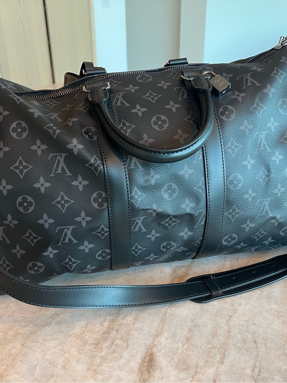 Louis Vuitton Eclipse Keepall 45 Used Once Excellent Condition
